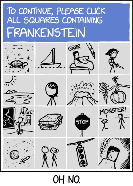 Frankenstein Captcha